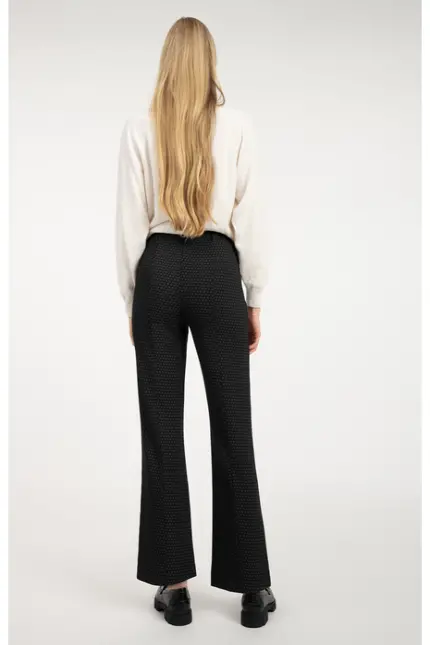 Recover Pants Schlupfhose Jasmin aus Jersey in SCHWARZ/ GRAU Artikelnummer REC-13409-01-4315-990 Neueste Mode