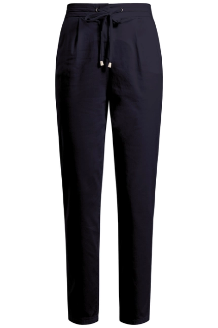 Recover Pants Corin, Relaxed Fit-Hose im Chinostyle in MARINE Artikelnummer REC-13326-4041-490 Große Rabatte