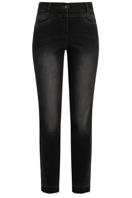 Recover Pants Slim-Fit-Jeans Alba in BLACK/ BLACK Artikelnummer REC-13343-01-4325-990 Räumungsverkauf