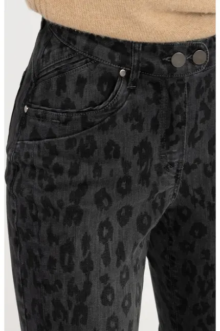 Recover Pants Slim-Fit-Jeans Anabel in GRAU Artikelnummer REC-13011-4301-975 Kauf eins, bekomm eins gratis