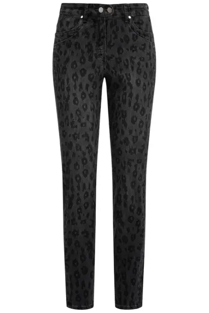 Recover Pants Slim-Fit-Jeans Anabel in GRAU Artikelnummer REC-13011-4301-975 Kauf eins, bekomm eins gratis