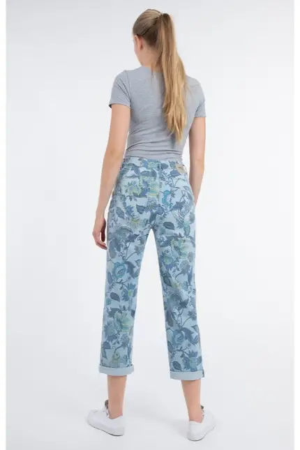 Recover Pants Straight Fit-Hose Antonia cropped in BLEACHED Artikelnummer REC-12563-4227-100 Begrenzte Freigabe