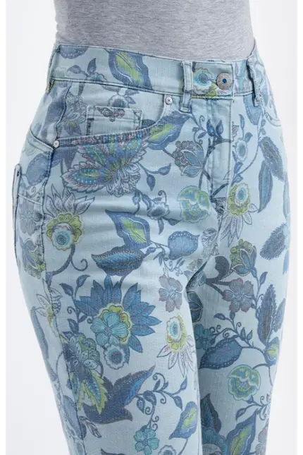Recover Pants Straight Fit-Hose Antonia cropped in BLEACHED Artikelnummer REC-12563-4227-100 Begrenzte Freigabe