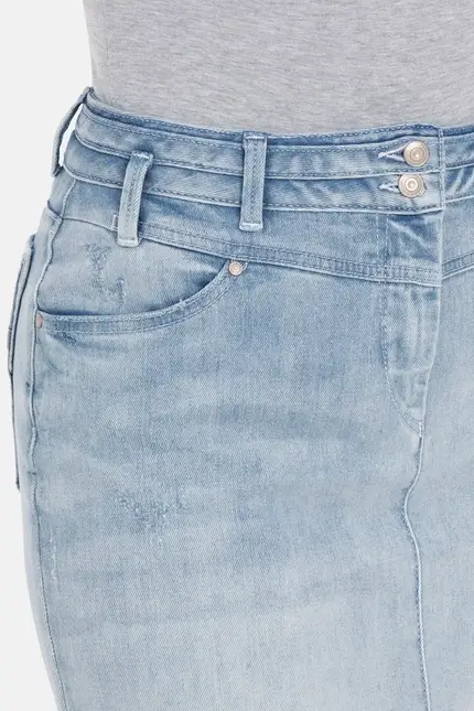Recover Pants Pia, Jeansrock in BLEACHED Artikelnummer REC-40144-4279-103 Letzter Tag