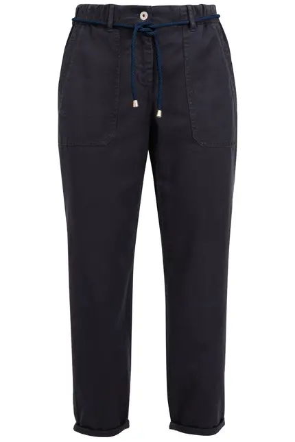 Recover Pants Belina, Relaxed Fit-Hose in MARINE Artikelnummer REC-13014-03-3867-490 Discount Store für neue Produkte