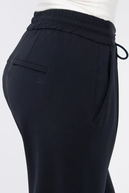 Recover Pants Legere Bundfaltenhose in MARINEBLAU Artikelnummer REC-13005-3875-490 Kostenloser Versand international