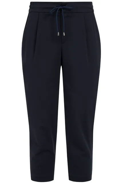 Recover Pants Legere Bundfaltenhose in MARINEBLAU Artikelnummer REC-13005-3875-490 Kostenloser Versand international