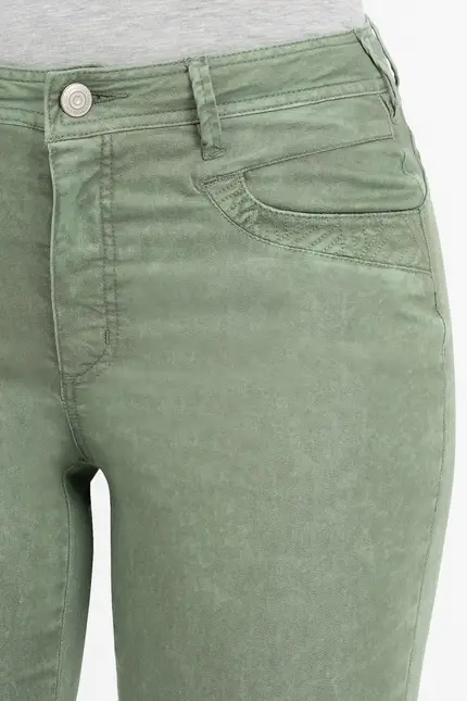 Recover Pants Recover Pants Damen Hose in modischer Färbung in KHAKI Artikelnummer REC-13324-01-4040-588 Black Friday Preise
