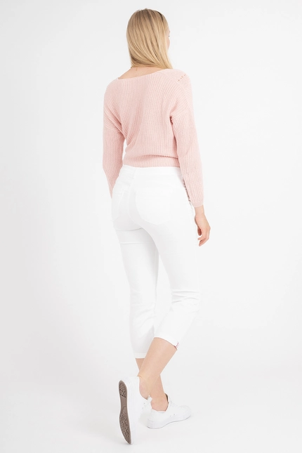 Recover Pants Recover Pants Damen Hose in modischer Färbung in WEIß Artikelnummer REC-13324-01-4040-110 zollfrei