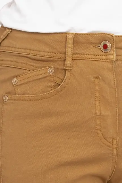 Recover Pants Modische Hose im 5-Pocket Style in CURRY Artikelnummer REC-13362-4142-356 Auslauf