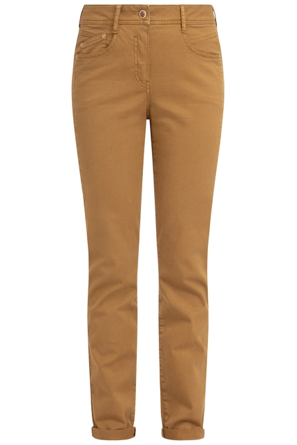 Recover Pants Modische Hose im 5-Pocket Style in CURRY Artikelnummer REC-13362-4142-356 Auslauf