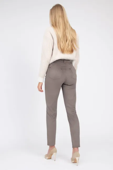 Recover Pants Hose in Wildlederoptik in DUNKELBRAUN Artikelnummer REC-11901-3049-890 Hotsell
