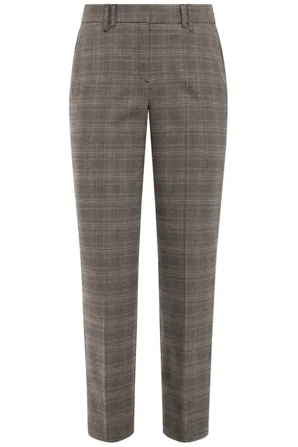 Recover Pants Karo-Hose in KARO BEIGE Artikelnummer REC-13345-4058-8 Fabrikverkauf