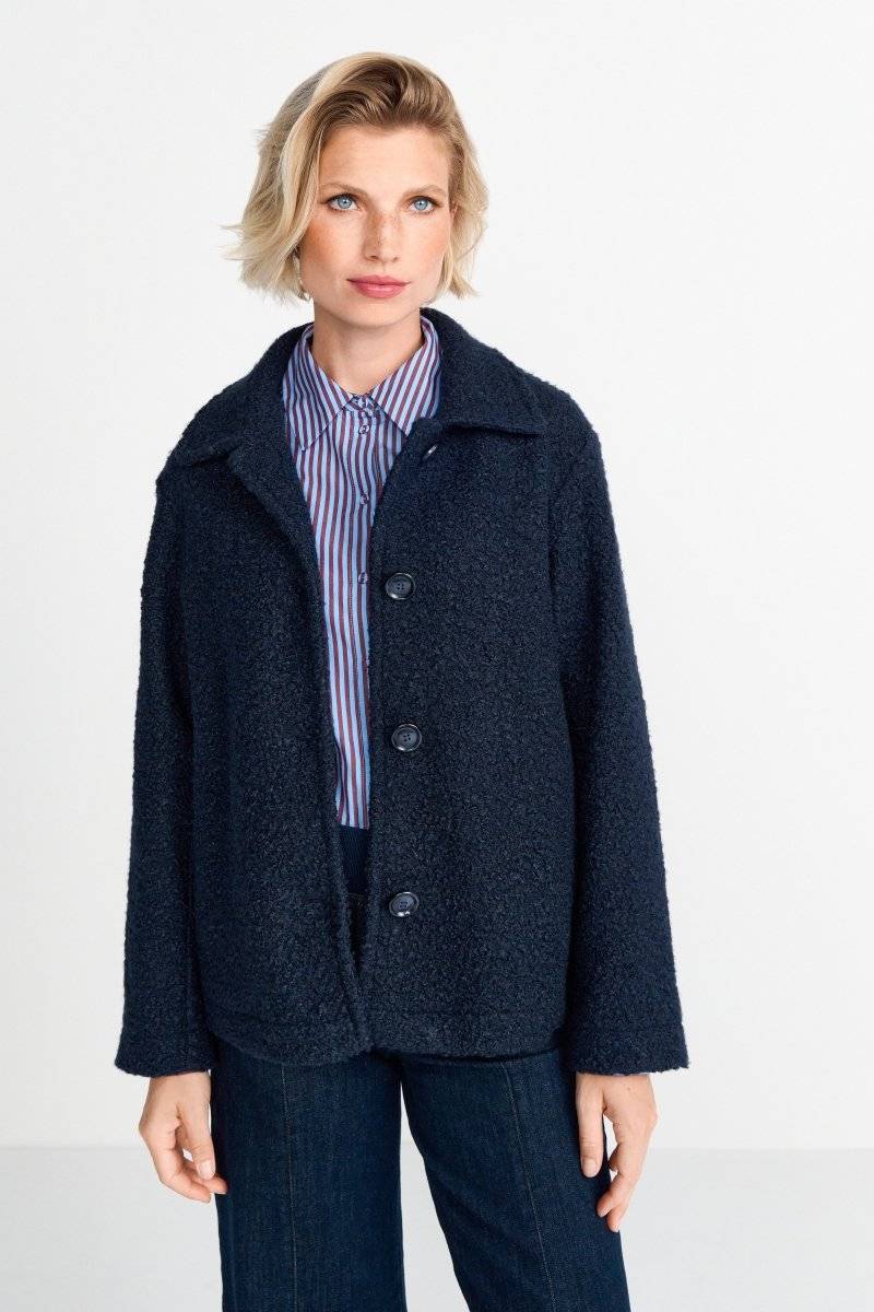 Eich & Royal Jacke mit breitem Umlegekragen Räumungsverkauf