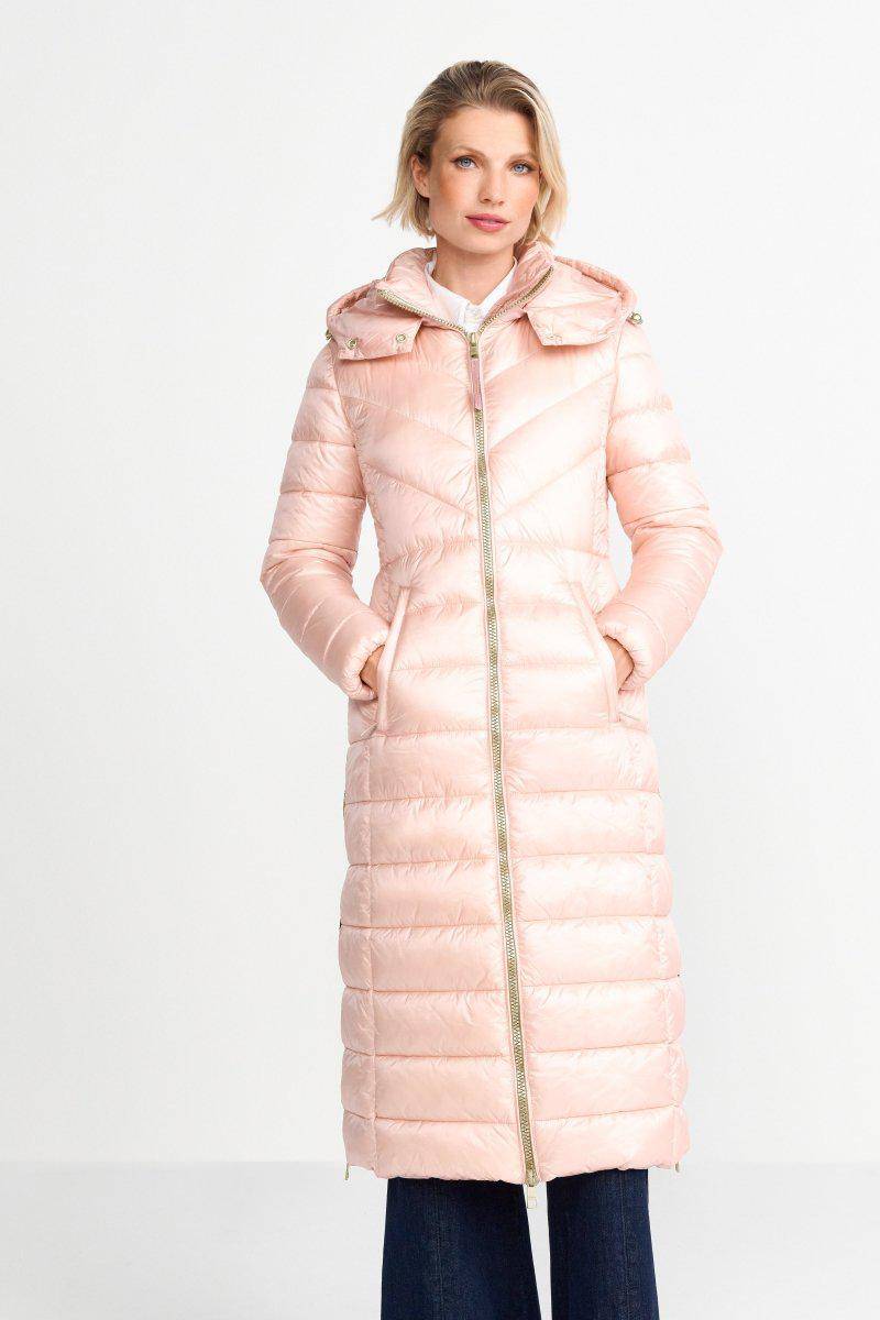 Eich & Royal Glänzender Steppmantel VIP-Rabatte