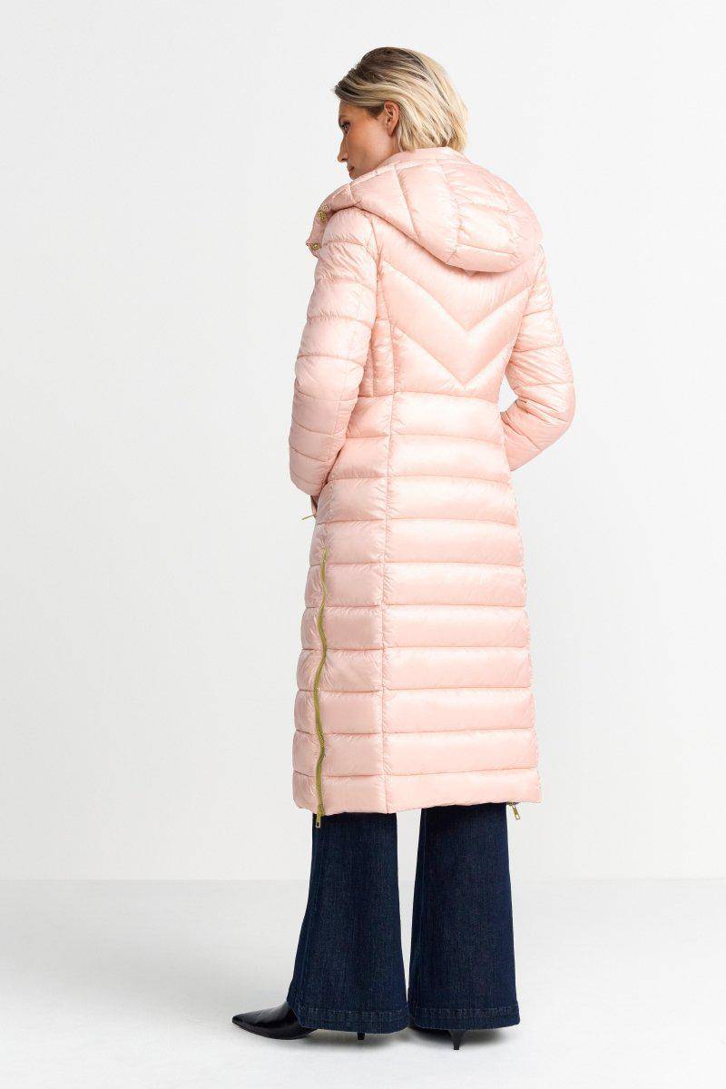 Eich & Royal Glänzender Steppmantel VIP-Rabatte