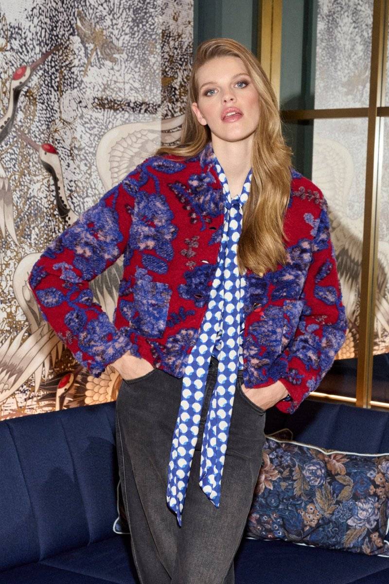 Eich & Royal Jacke mit floralem Muster Nur für heute