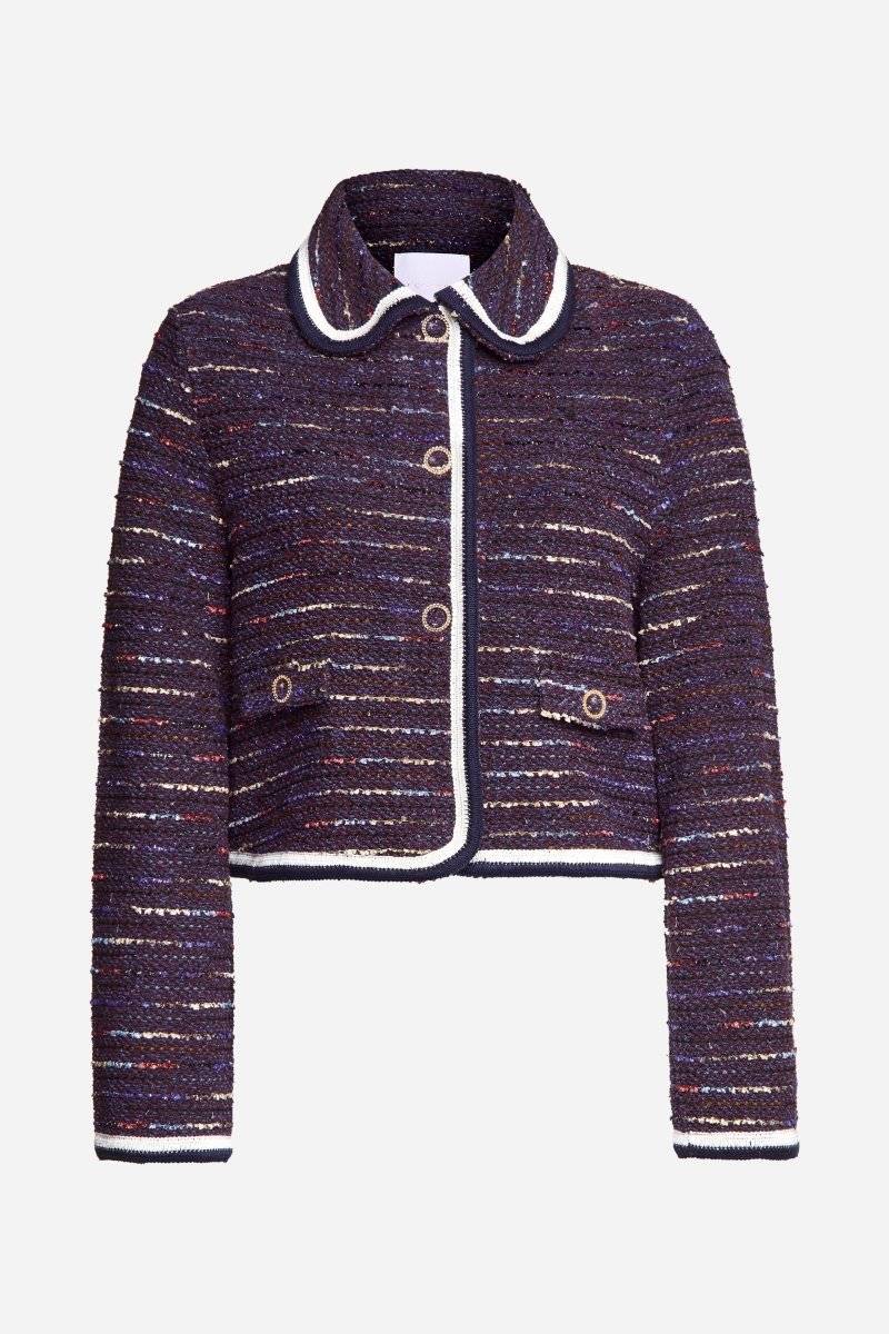 Eich & Royal Bouclé-Jacke mit Bubikragen Hotsell