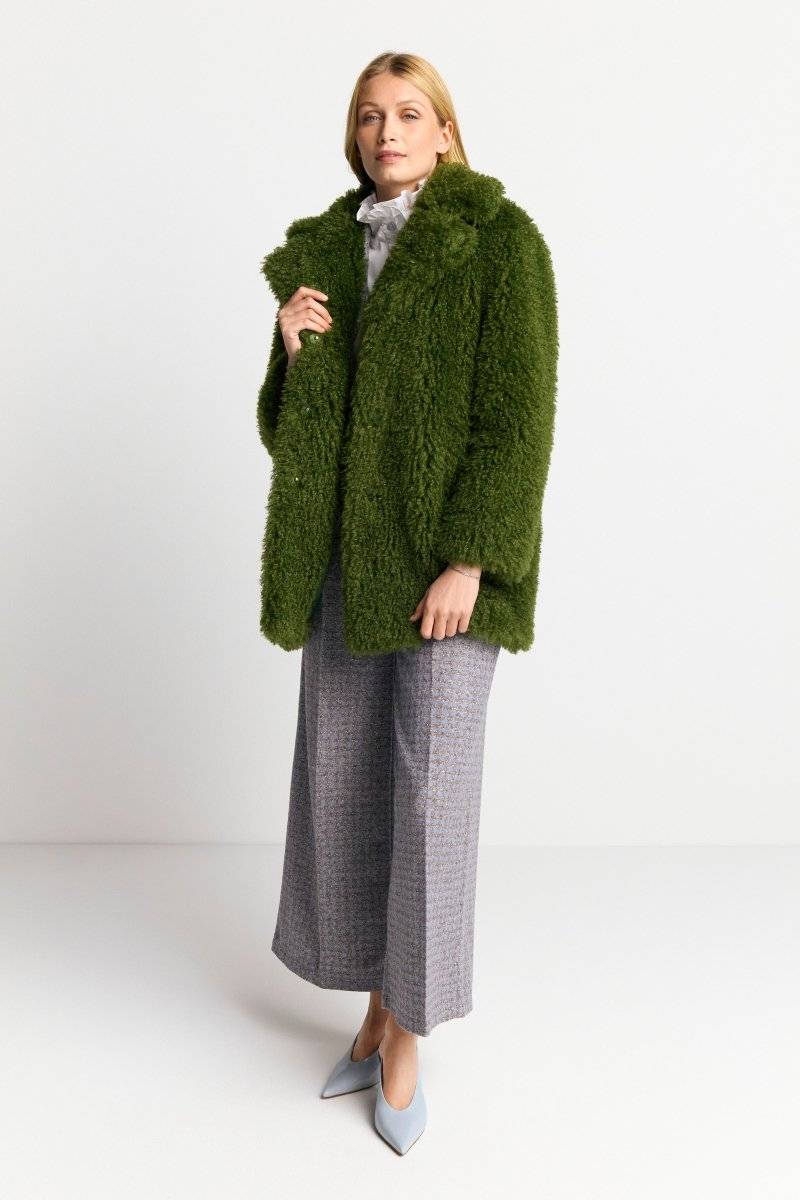 Eich & Royal Fake Fur Mantel Schlussverkauf