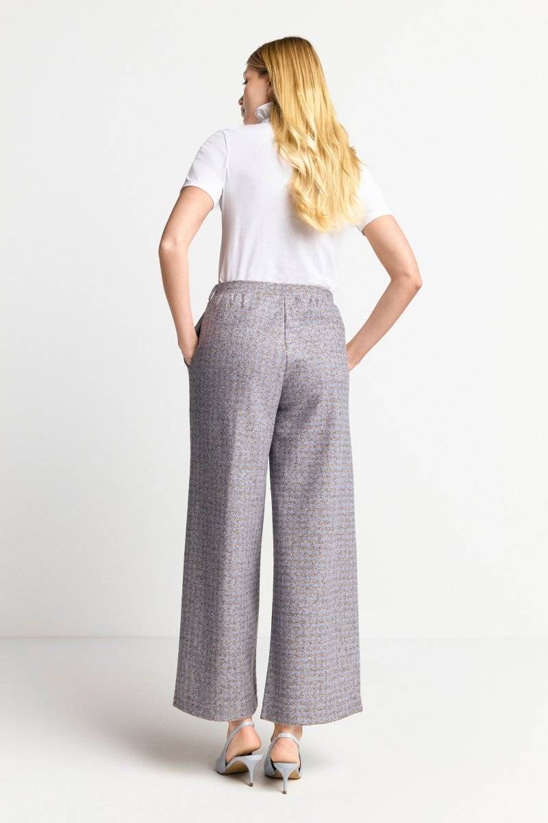 Eich & Royal Karierte Culotte aus Wollmix Black Friday