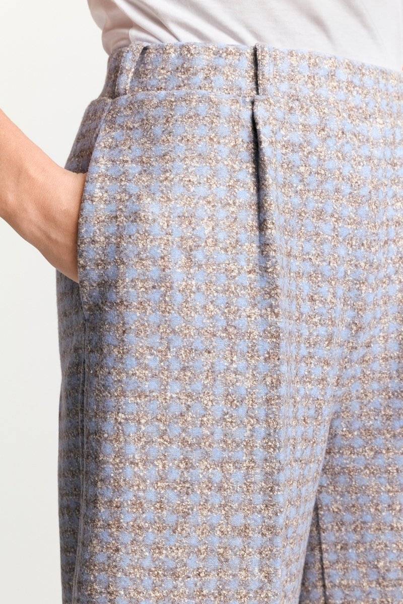 Eich & Royal Karierte Culotte aus Wollmix Black Friday