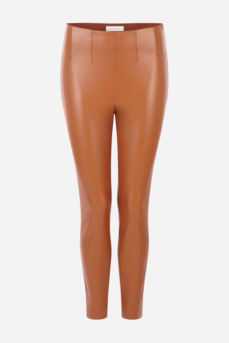 Eich & Royal Knöchellange Kunstleder-Leggings Blitzangebot