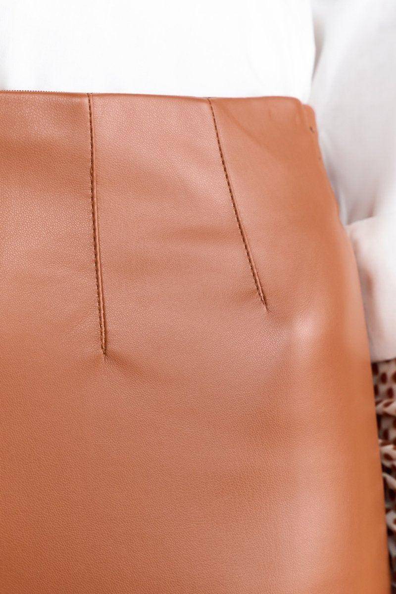 Eich & Royal Knöchellange Kunstleder-Leggings Blitzangebot