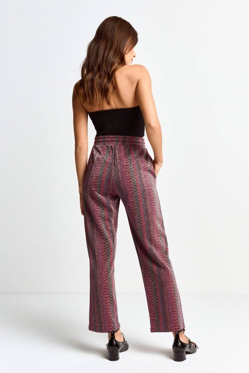 Eich & Royal Hose mit Glitzereffekt Räumungsverkauf