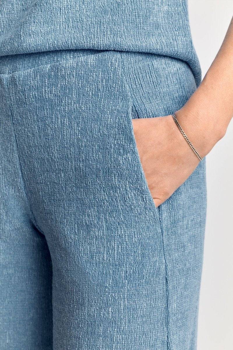 Eich & Royal Stoffhose in Crinkle-Optik Letzte 3 Tage