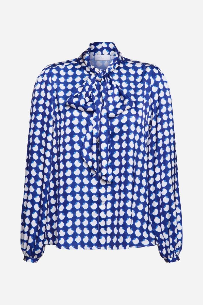Eich & Royal Schluppenbluse mit Frill-Kragen Limitierter Zeitrabatt