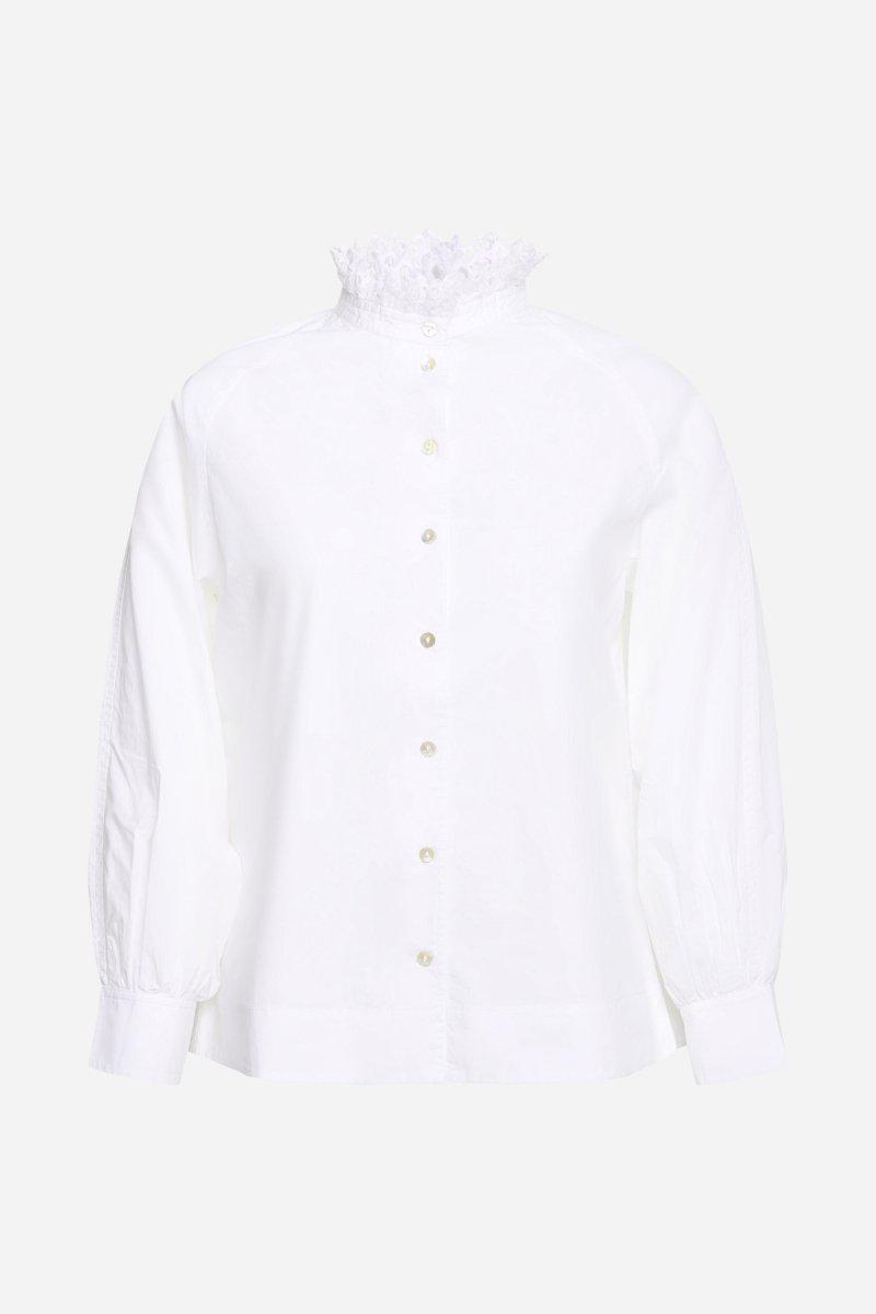 Eich & Royal Bluse mit Rüschenkragen Fabrik Onlineshop
