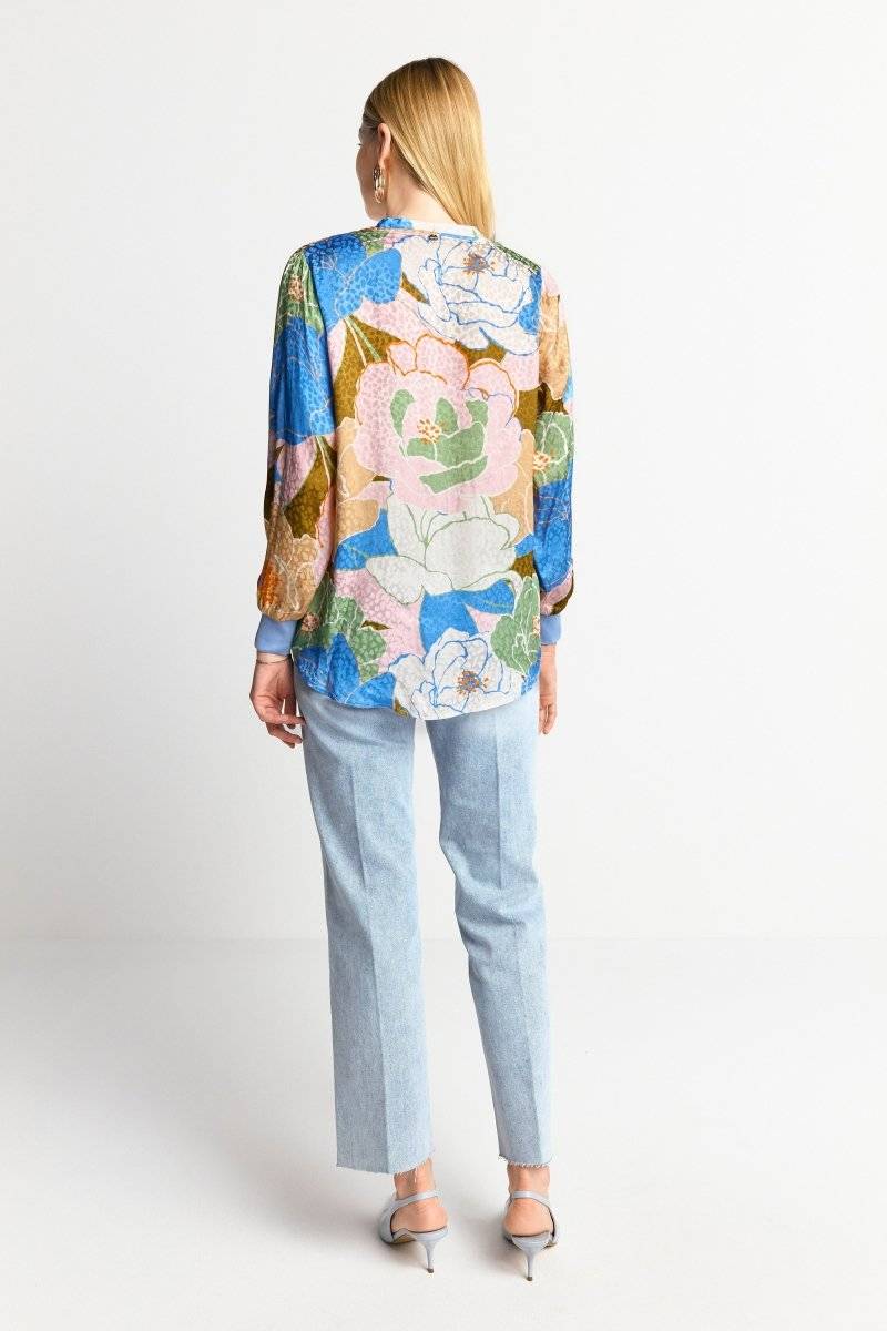 Eich & Royal Bluse mit floralem Print Großer Ausverkauf
