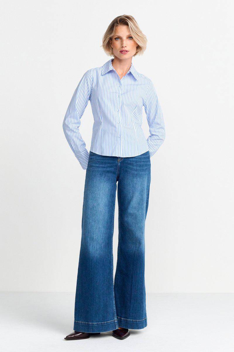 Eich & Royal Gestreifte Hemdbluse Vatertagsangebot