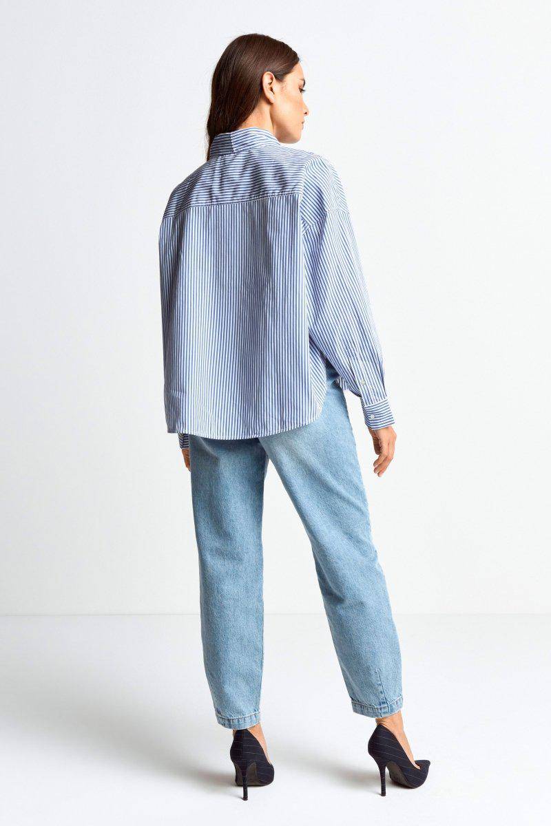 Eich & Royal Bluse mit Bindekragen Online Outlet