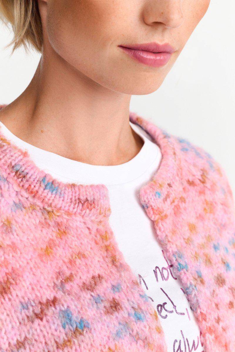 Eich & Royal Cardigan in zartem Pink Kostenlose Rückgabe