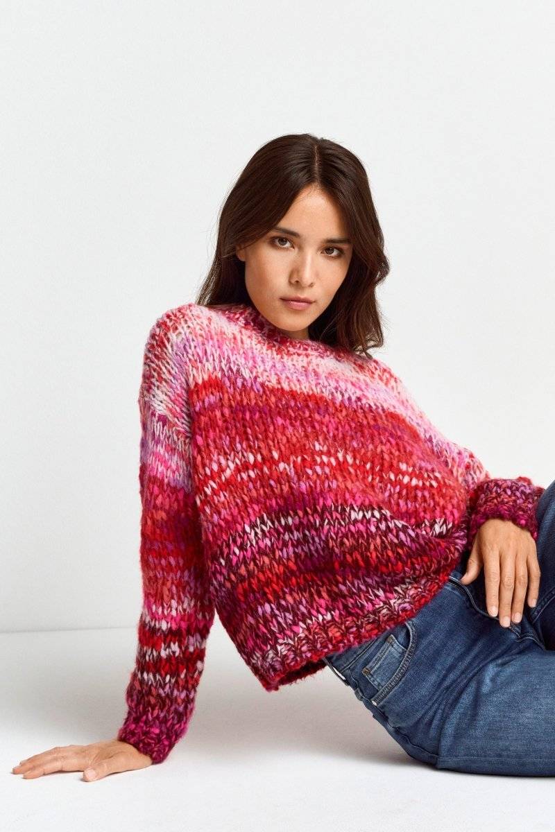 Eich & Royal Pullover mit Colour-Blocking-Muster Neueste Stile