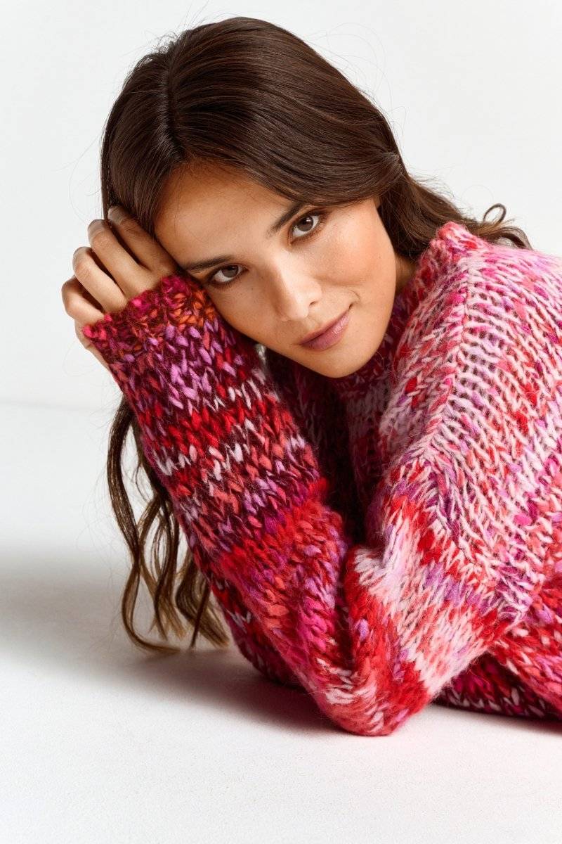 Eich & Royal Pullover mit Colour-Blocking-Muster Neueste Stile