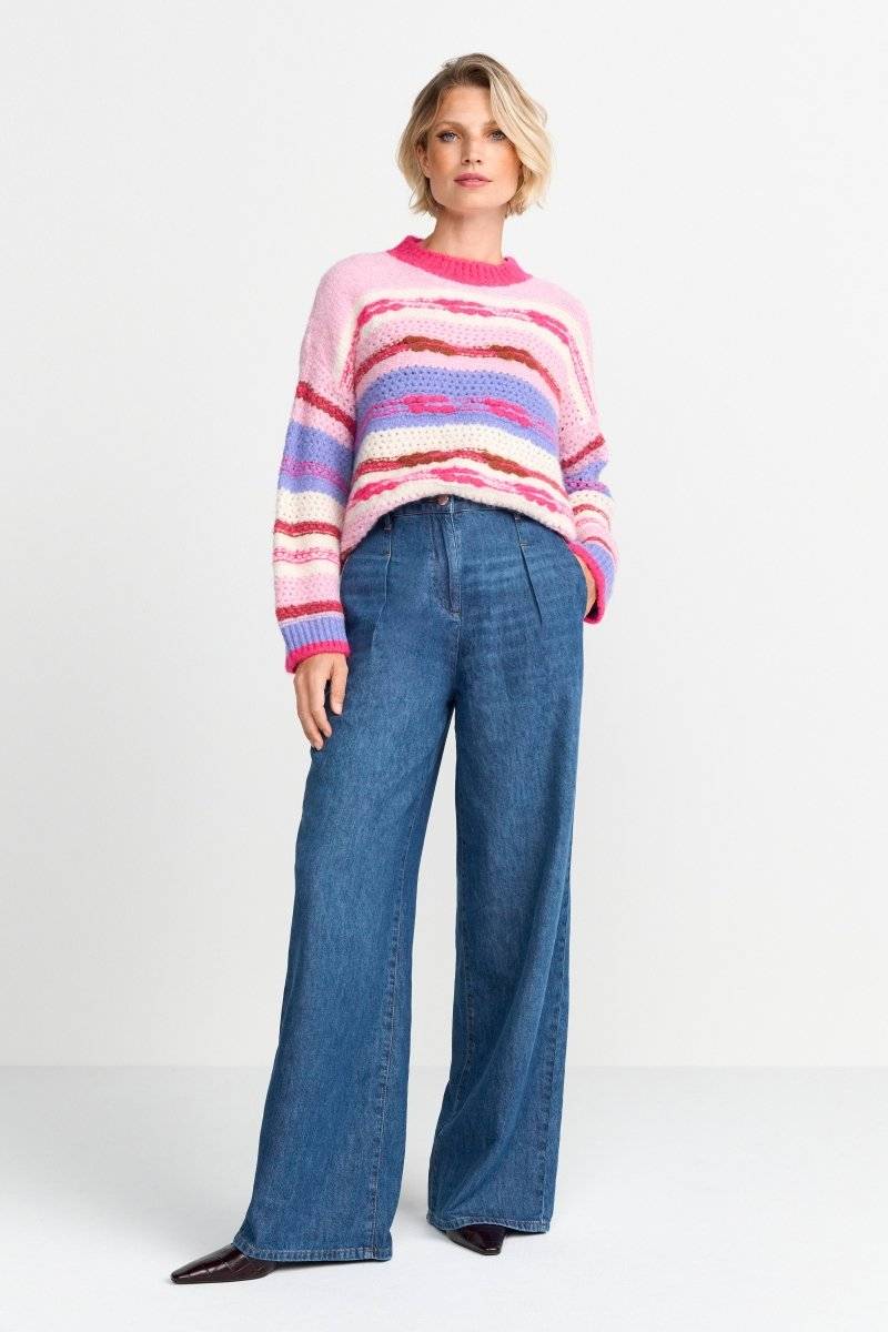 Eich & Royal Pullover in Colour-Blocking-Optik Bis zu 50% Rabatt