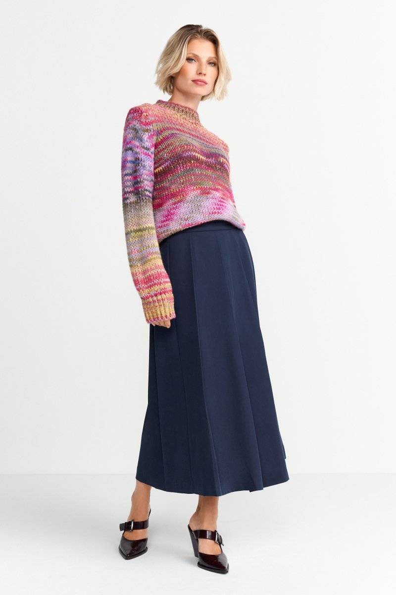 Eich & Royal Pullover aus buntem Melange-Strick Bis zu 60% Rabatt