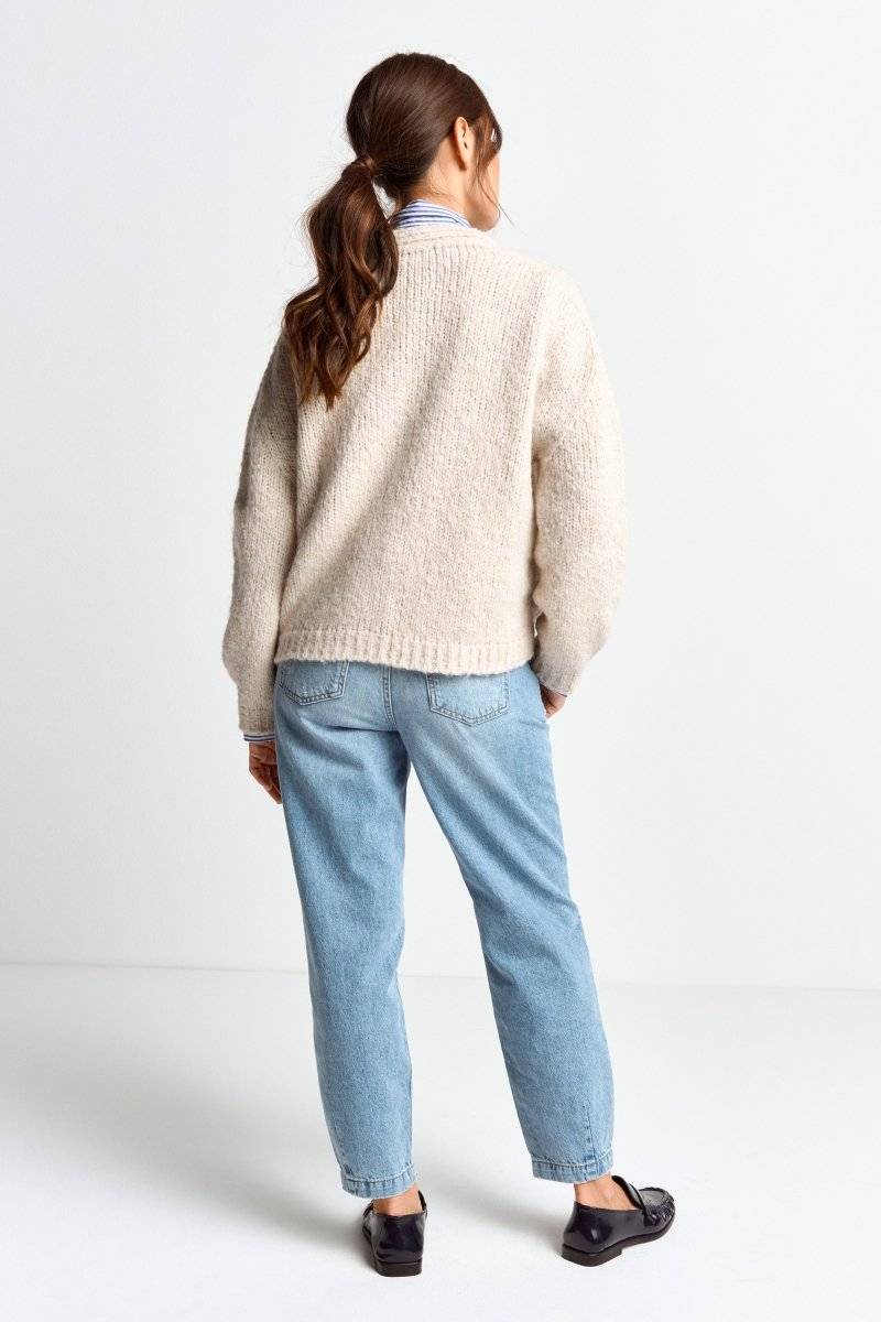Eich & Royal Strickcardigan mit Knopfleiste 50% Rabatt mit kostenlosem Versand
