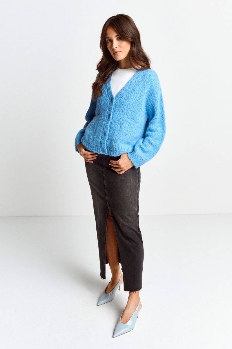 Eich & Royal Strickcardigan mit Knopfleiste 50% Rabatt mit kostenlosem Versand