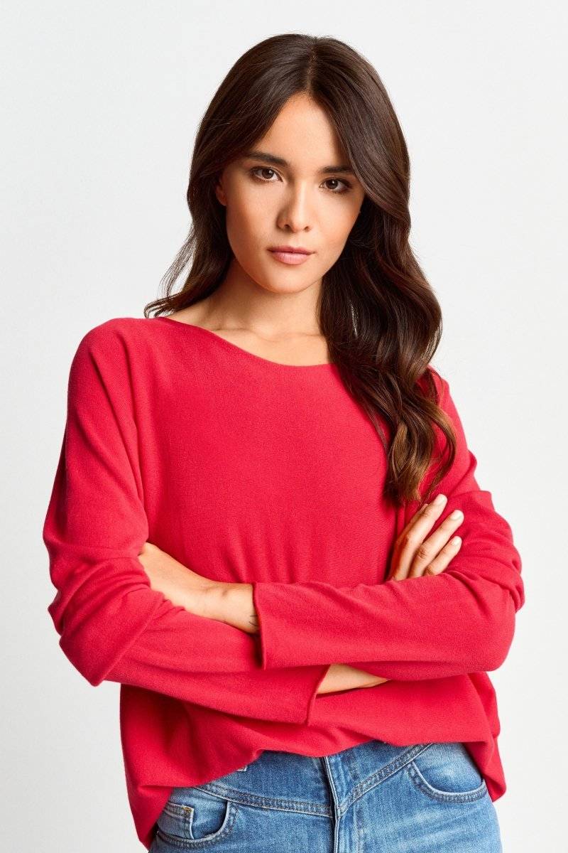 Eich & Royal Pullover mit U-Boot-Ausschnitt Kostenloser Versand international