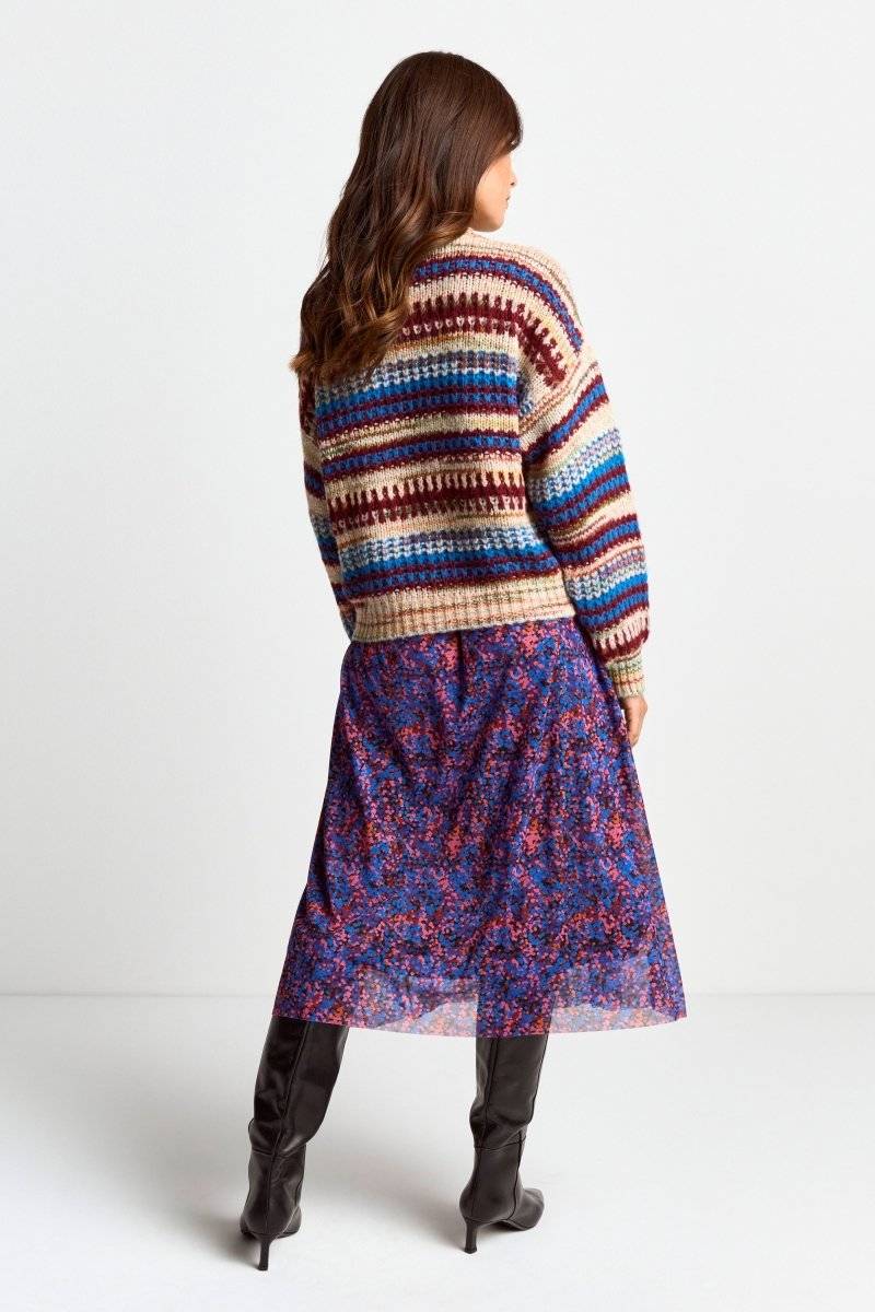 Eich & Royal Pullover mit bunten Streifen zollfrei