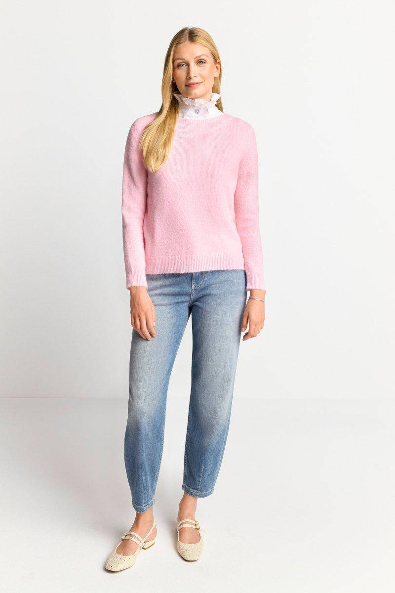 Eich & Royal Strickpullover aus weichem Materialmix Weihnachtsangebot
