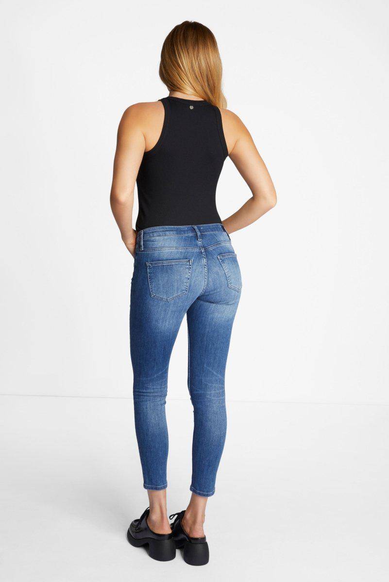 Eich & Royal Denim in Satin-Stretch Neueste Stile