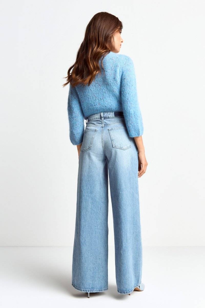 Eich & Royal Wide Leg Denim mit Passe Zeitbegrenzte Promotion