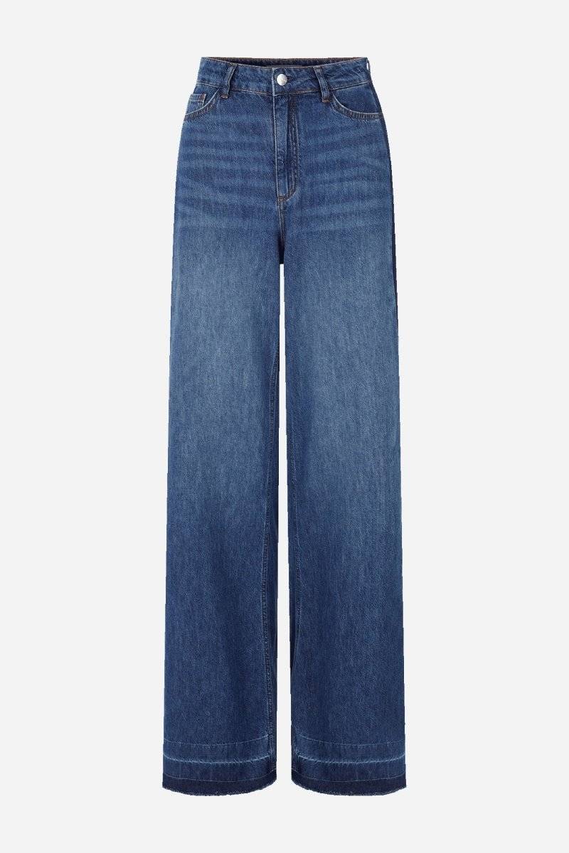 Eich & Royal Wide Leg Denim mit Seitenstreifen Bis zu 50% Rabatt