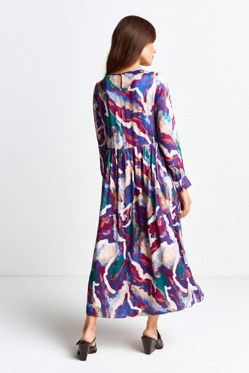 Eich & Royal Midikleid mit abstraktem Print 2025