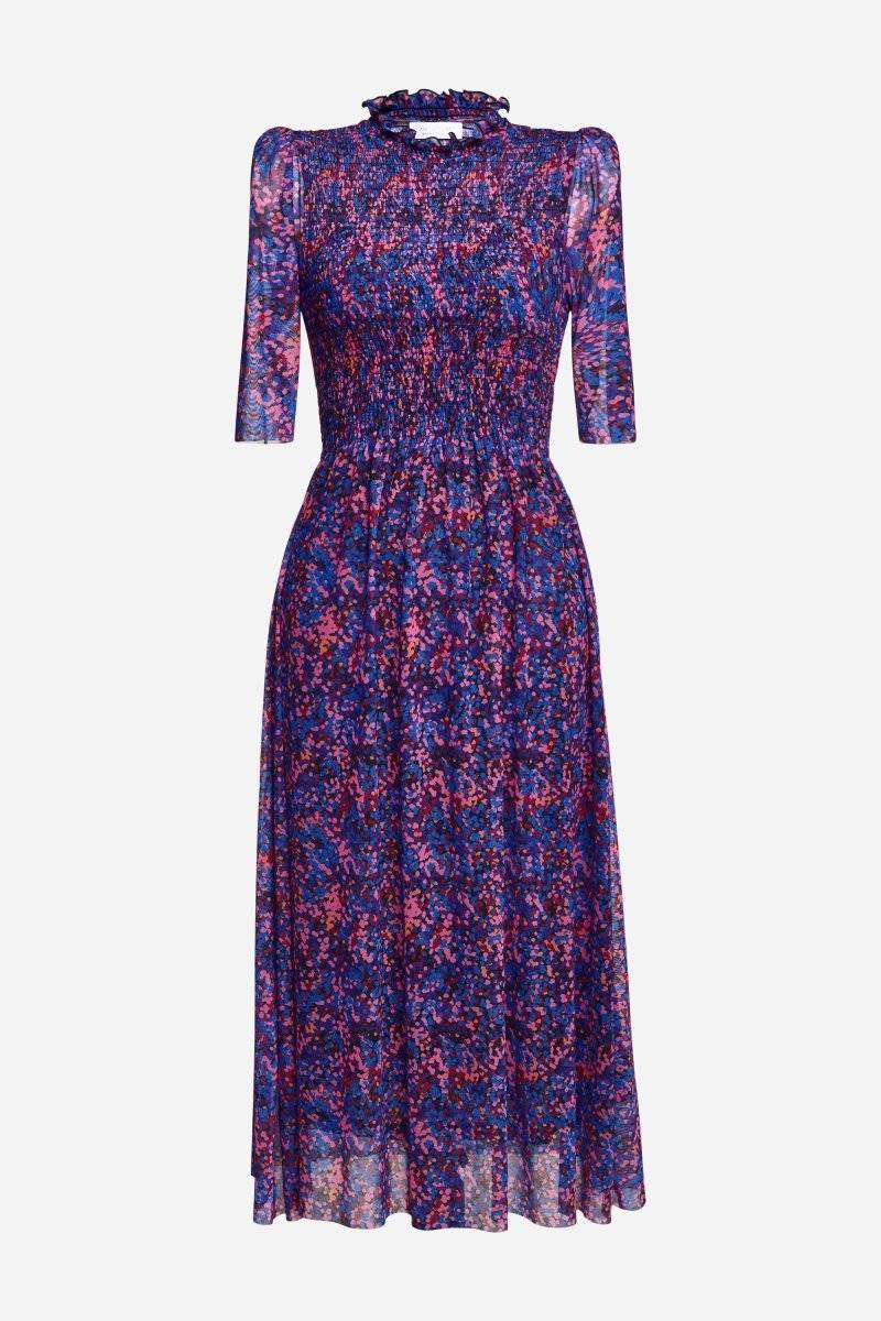 Eich & Royal Meshkleid mit Rüschenkragen Online