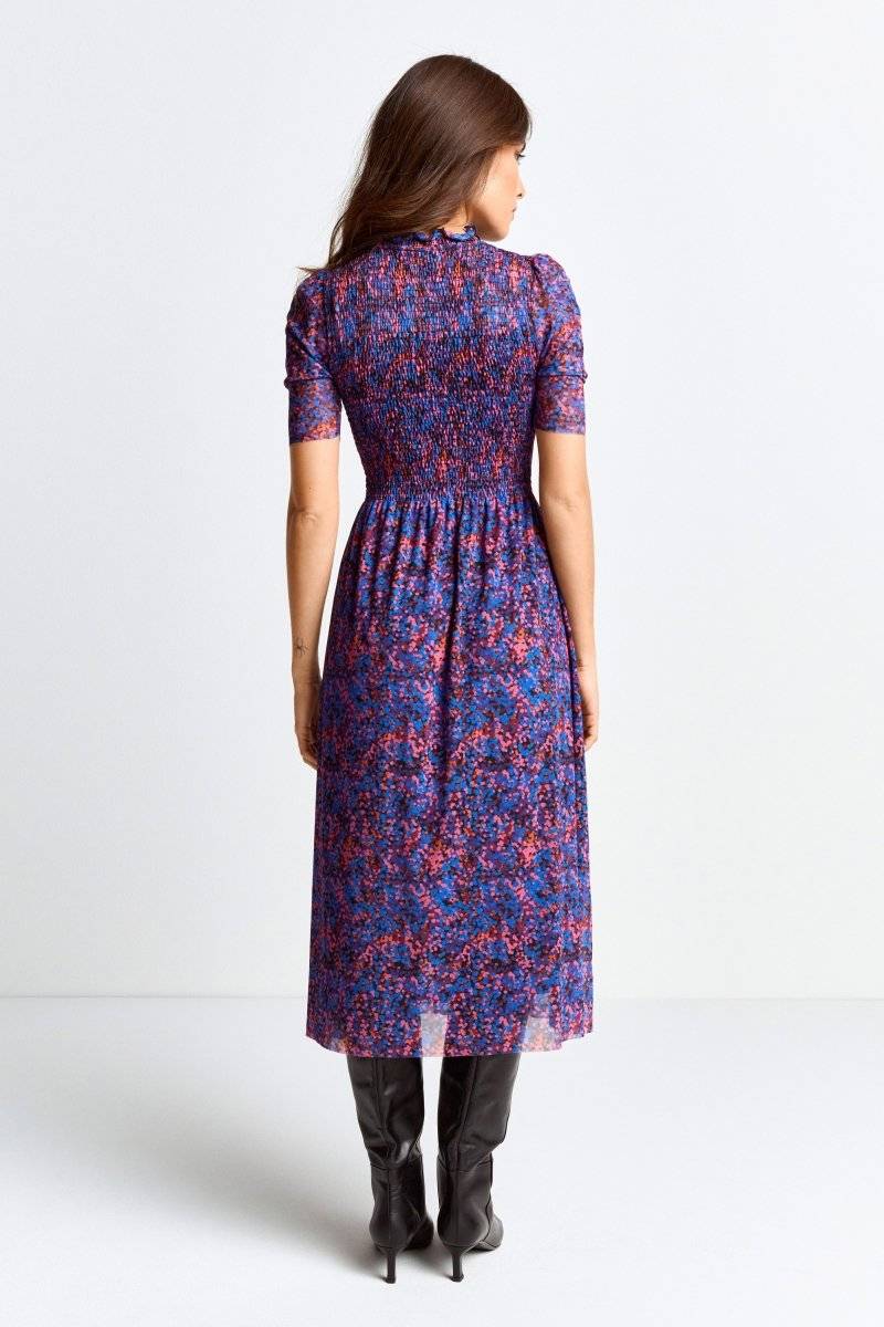Eich & Royal Meshkleid mit Rüschenkragen Online